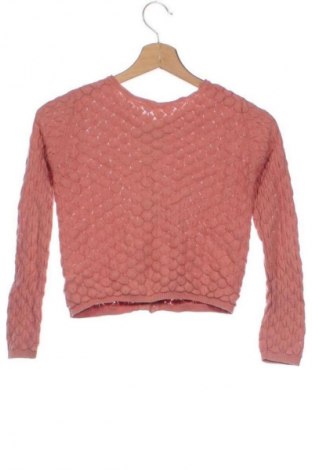 Kinder Strickjacke H&M, Größe 6-7y/ 122-128 cm, Farbe Rosa, Preis 5,00 €