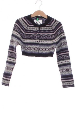 Kinder Strickjacke United Colors Of Benetton, Größe 7-8y/ 128-134 cm, Farbe Mehrfarbig, Preis € 10,99