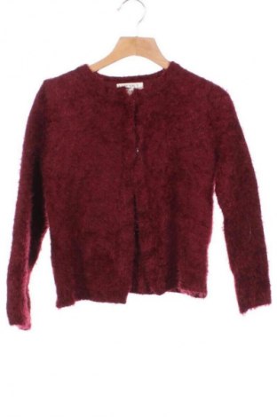 Kinder Strickjacke Zara, Größe 6-7y/ 122-128 cm, Farbe Rot, Preis € 2,99
