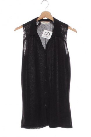 Παιδικό πουκάμισο H&M, Μέγεθος 12-13y/ 158-164 εκ., Χρώμα Μαύρο, Τιμή 2,99 €