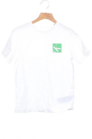 Kinder T-Shirt Calvin Klein Jeans, Größe 6-7y/ 122-128 cm, Farbe Weiß, Preis € 28,99