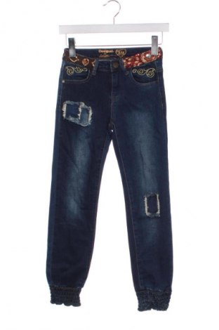 Dětské džíny  Desigual, Velikost 11-12y/ 152-158 cm, Barva Modrá, Cena  425,00 Kč