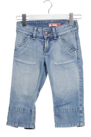 Dětské džíny  H&M, Velikost 7-8y/ 128-134 cm, Barva Modrá, Cena  169,00 Kč