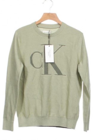 Παιδικό πουλόβερ Calvin Klein Jeans, Μέγεθος 9-10y/ 140-146 εκ., Χρώμα Πράσινο, Τιμή 29,99 €, #135121057