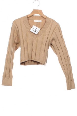 Kinderpullover SHEIN, Größe 9-10y/ 140-146 cm, Farbe Beige, Preis 5,99 €