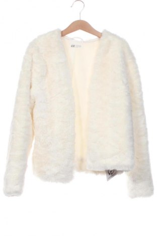 Kindermantel H&M, Größe 8-9y/ 134-140 cm, Farbe Weiß, Preis 15,99 €