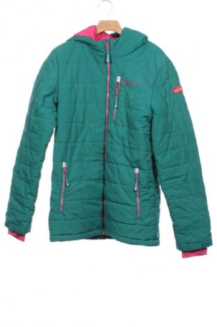 Dziecięca zimowa kurtka sportowa Trollkids, Rozmiar 15-18y/ 170-176 cm, Kolor Zielony, Cena 78,99 zł