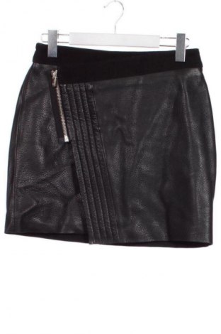 Δερμάτινη φούστα Maison Scotch, Μέγεθος XS, Χρώμα Μαύρο, Τιμή 26,99 €