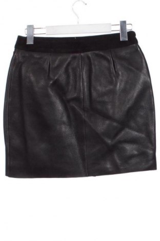 Δερμάτινη φούστα Maison Scotch, Μέγεθος XS, Χρώμα Μαύρο, Τιμή 26,99 €