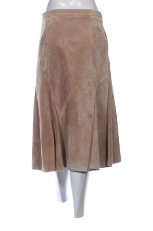 Fustă de piele Multiples, Mărime M, Culoare Bej, Preț 155,00 Lei