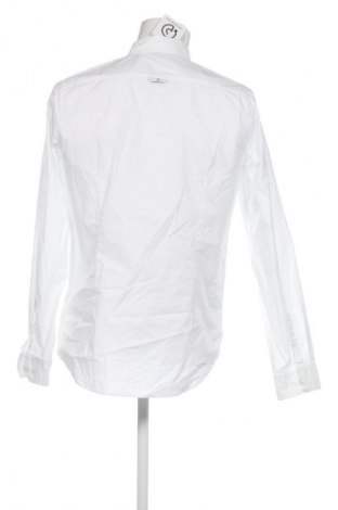 Cămașă de bărbați Calvin Klein Jeans, Mărime L, Culoare Alb, Preț 475,99 Lei