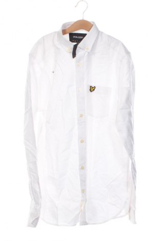 Męska koszula Lyle & Scott, Rozmiar S, Kolor Biały, Cena 103,99 zł
