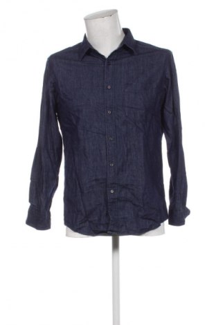 Herrenhemd Uniqlo, Größe L, Farbe Blau, Preis € 14,99