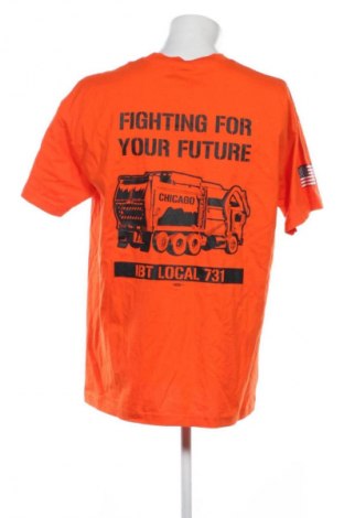 Pánské tričko  Bayside, Velikost XL, Barva Oranžová, Cena  219,00 Kč