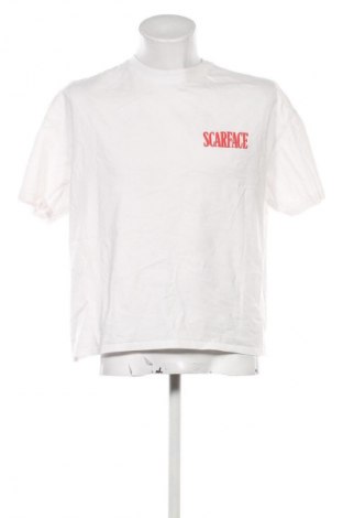 Herren T-Shirt Bershka, Größe L, Farbe Weiß, Preis € 7,99