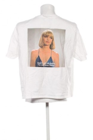 Herren T-Shirt Bershka, Größe L, Farbe Weiß, Preis € 7,99