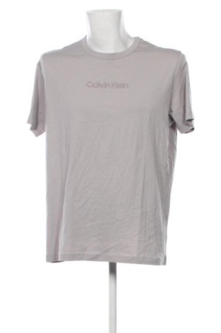 Мъжка тениска Calvin Klein, Размер L, Цвят Сив, Цена 12,78 €, #135116072