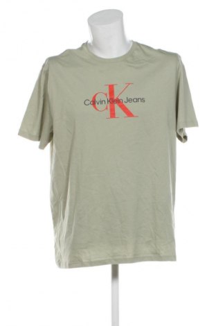 Férfi póló Calvin Klein Jeans, Méret XL, Szín Zöld, Ár 17 459 Ft