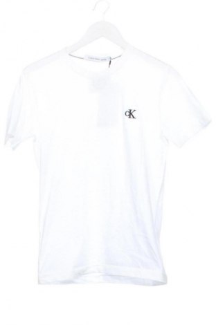 Herren Shirt Calvin Klein Jeans, Größe XS, Farbe Weiß, Preis 45,99 €