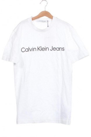 Herren Shirt Calvin Klein Jeans, Größe XS, Farbe Weiß, Preis 30,99 €