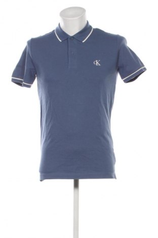 Tricou de bărbați Calvin Klein Jeans, Mărime M, Culoare Albastru, Preț 371,99 Lei