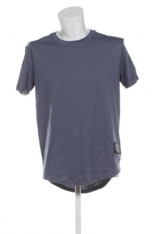 Pánske tričko  Calvin Klein Jeans, Veľkosť L, Farba Modrá, Cena  30,95 €, #135109154