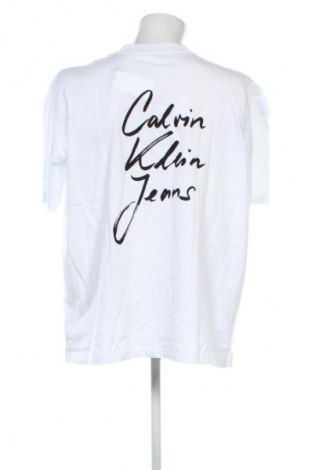 Herren Shirt Calvin Klein Jeans, Größe XXL, Farbe Weiß, Preis 54,99 €