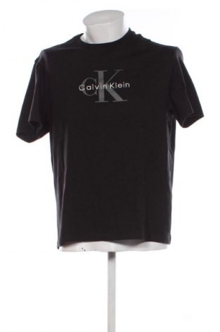 Tricou de bărbați Calvin Klein Jeans, Mărime M, Culoare Negru, Preț 172,99 Lei