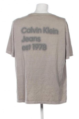 Мъжка тениска Calvin Klein Jeans, Размер XXL, Цвят Бежов, Цена 15,33 €