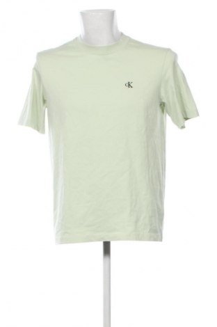 Męski T-shirt Calvin Klein Jeans, Rozmiar S, Kolor Zielony, Cena 226,99 zł