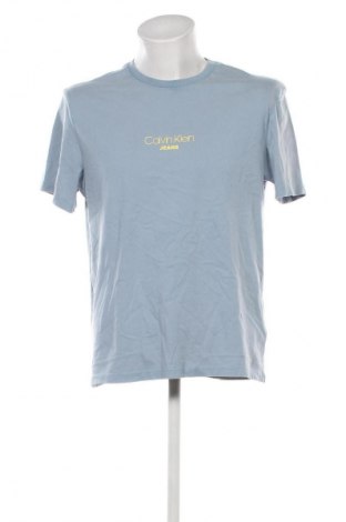 Мъжка тениска Calvin Klein Jeans, Размер M, Цвят Син, Цена 34,76 €