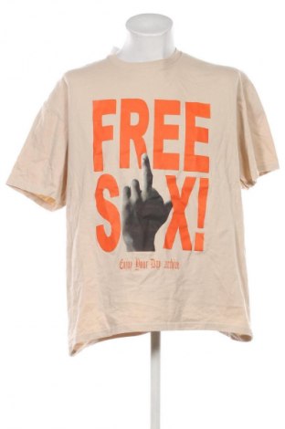 Pánské tričko  Gildan, Velikost XXL, Barva Béžová, Cena  283,00 Kč