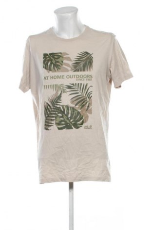 Tricou de bărbați Jack Wolfskin, Mărime L, Culoare Bej, Preț 85,99 Lei