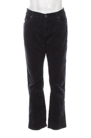 Pánské manšestráky  C&A, Velikost M, Barva Modrá, Cena  119,00 Kč