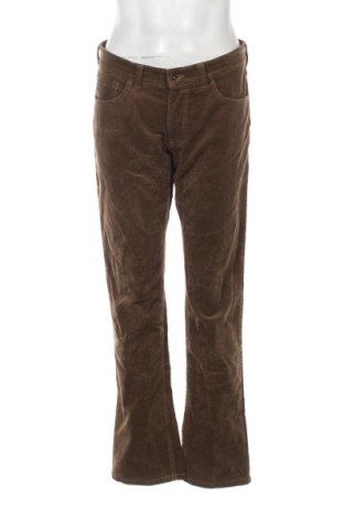 Ανδρικό κοτλέ παντελόνι Hattric, Μέγεθος L, Χρώμα Καφέ, Τιμή 3,99 €