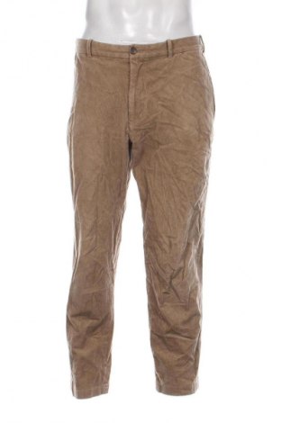 Pánské manšestráky  Uniqlo, Velikost L, Barva Béžová, Cena  159,00 Kč