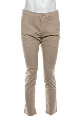 Pánské kalhoty  Dressmann, Velikost M, Barva Béžová, Cena  99,00 Kč