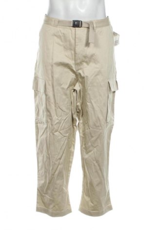 Męskie spodnie H&M, Rozmiar L, Kolor Beżowy, Cena 63,99 zł