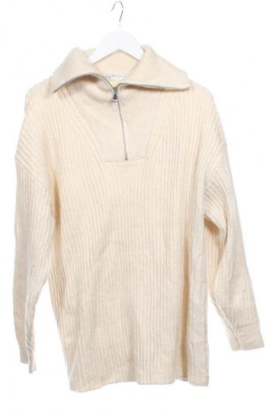 Pánský svetr  Bershka, Velikost XS, Barva Béžová, Cena  249,00 Kč