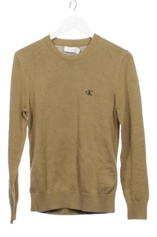 Мъжки пуловер Calvin Klein Jeans, Размер XS, Цвят Зелен, Цена 27,60 €