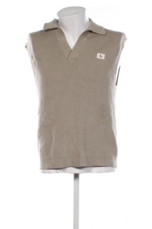 Herrenpullover Calvin Klein Jeans, Größe M, Farbe Grün, Preis 39,99 €