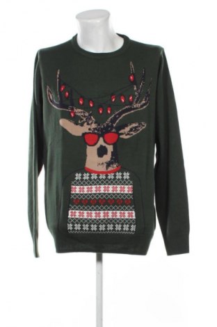 Pánský svetr  Livergy, Velikost XL, Barva Zelená, Cena  239,00 Kč