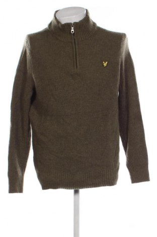 Herrenpullover Lyle & Scott, Größe M, Farbe Grün, Preis € 23,99