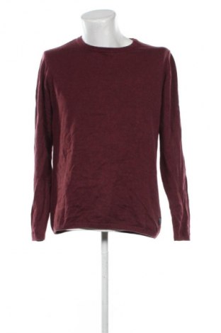 Мъжки пуловер Pull&Bear, Размер L, Цвят Червен, Цена 9,71 €