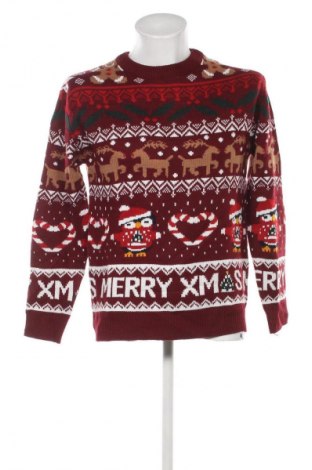 Męski sweter Pull&Bear, Rozmiar M, Kolor Kolorowy, Cena 39,99 zł