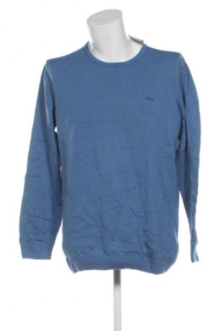Męski sweter S.Oliver, Rozmiar L, Kolor Niebieski, Cena 68,99 zł