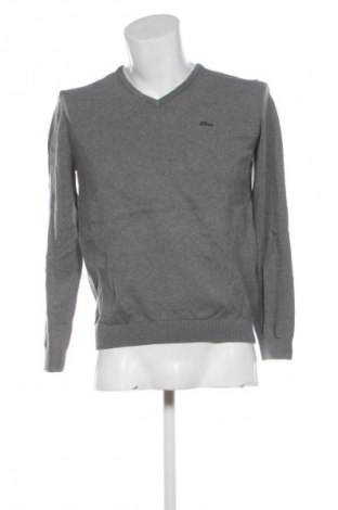 Мъжки пуловер S.Oliver, Размер M, Цвят Сив, Цена 9,20 €