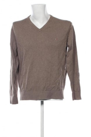 Pulover de bărbați Tommy Hilfiger, Mărime XL, Culoare Maro, Preț 154,21 Lei