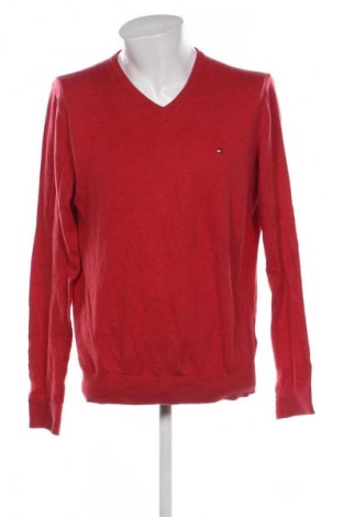 Férfi pulóver Tommy Hilfiger, Méret L, Szín Piros, Ár 19 849 Ft