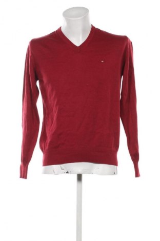 Мъжки пуловер Tommy Hilfiger, Размер XL, Цвят Червен, Цена 59,46 €, #135100899